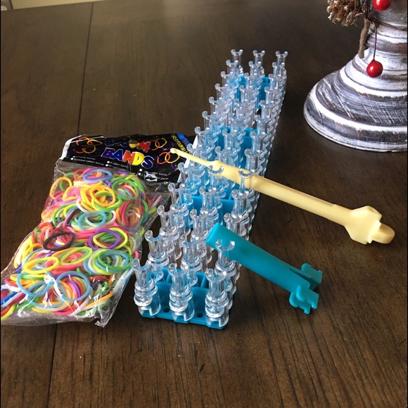 DIY Silicone Rubber Band Loom Kit with hook - Picture 3 of 8